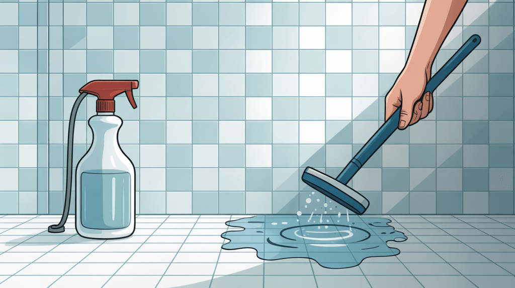 acide chlorhydrique joint carrelage nettoyage salle de bain