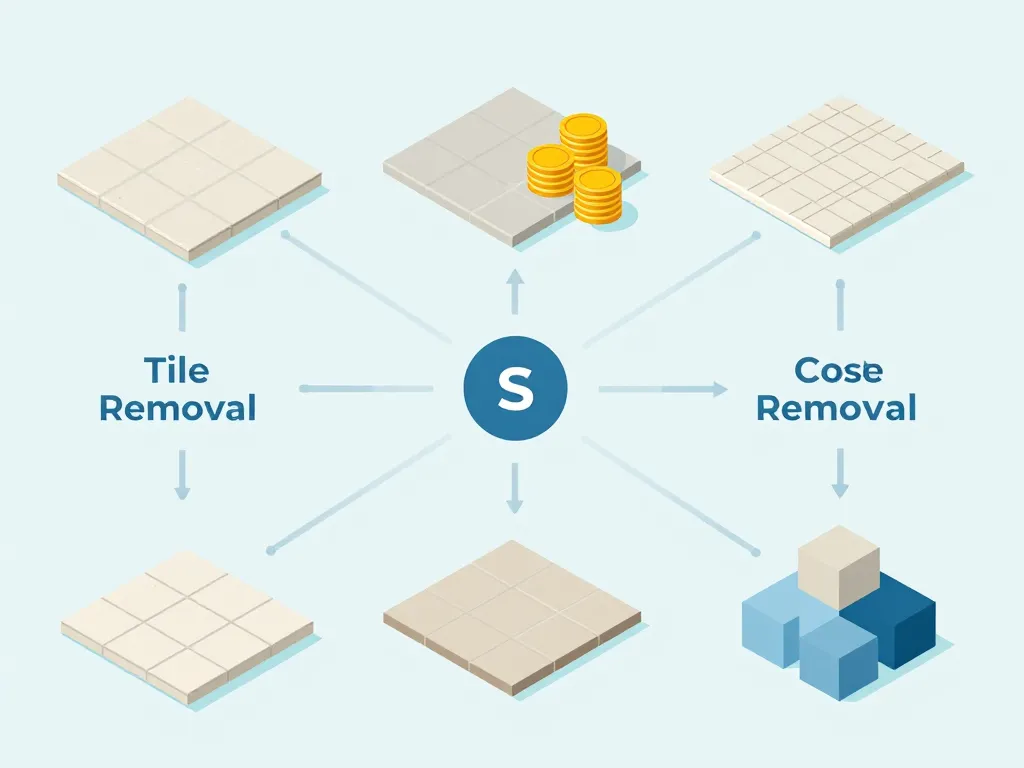 depose carrelage prix m2 variation coûts