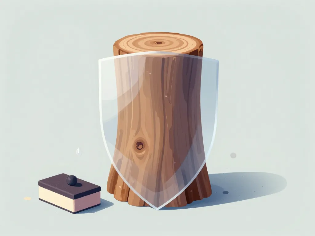 protéger bois enlever vernis acetone risques taches