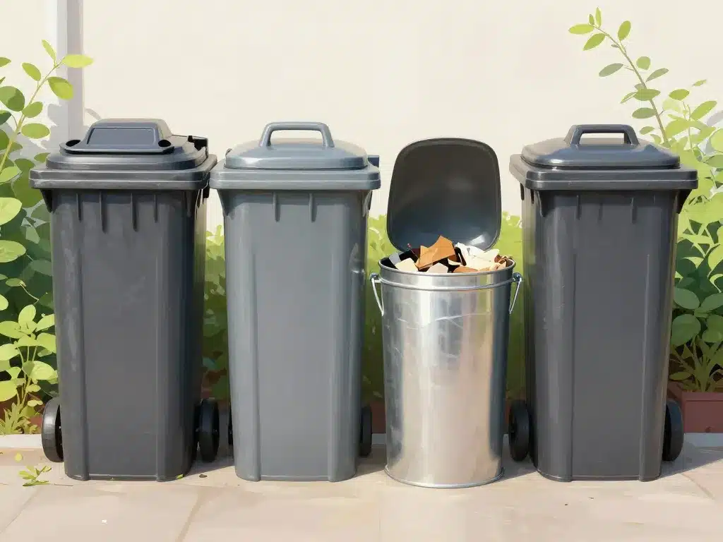 Choisir la bonne poubelle pour fabriquer un composteur avec une poubelle