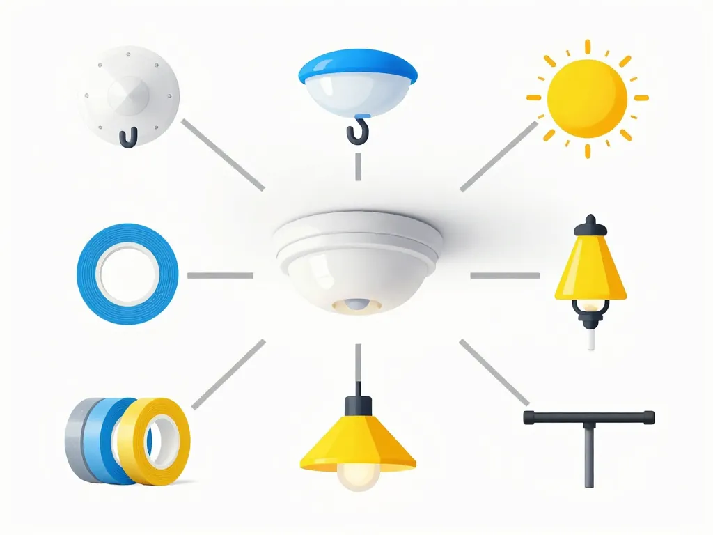 fixer luminaire plafond sans percer schéma comparatif