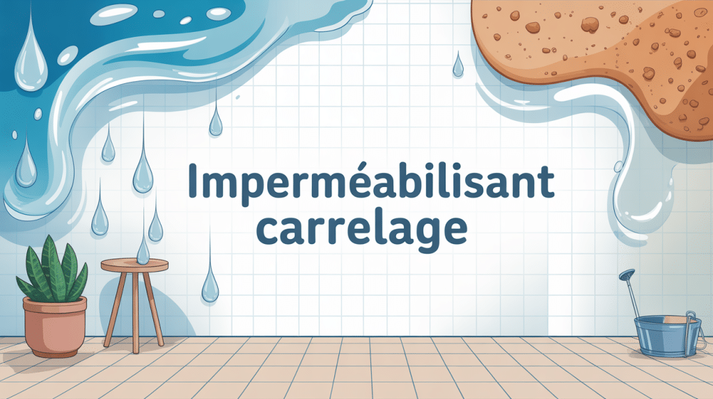imperméabilisant carrelage sur différents revêtements contre eau et taches