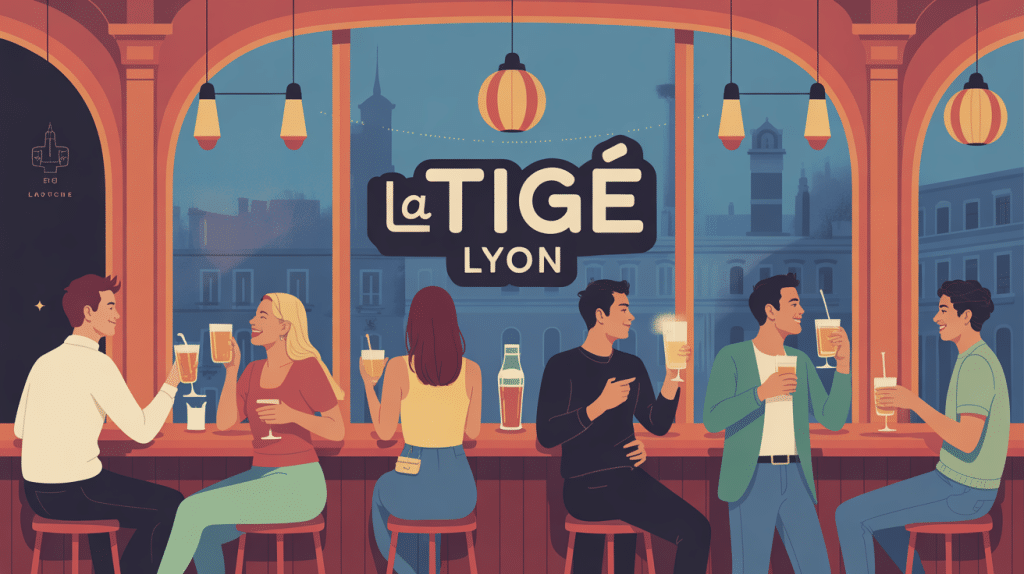 la tige lyon ambiance festive bar