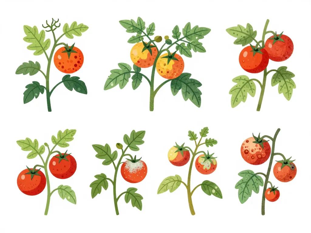 maladies de la tomate photos identification symptômes