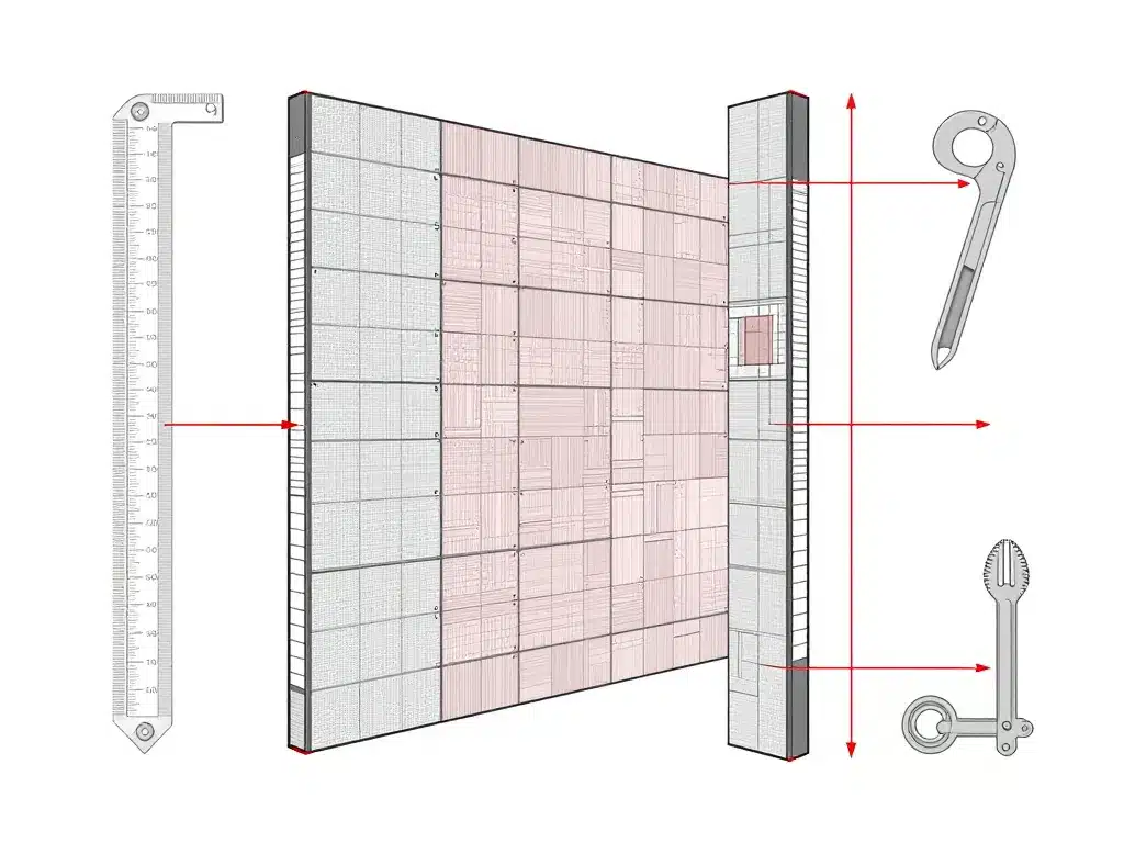 Métaphore dimensionnement murs refends normes