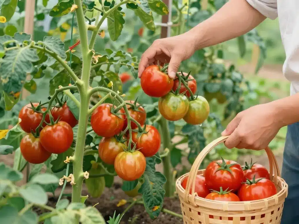 poid tomates estimation récolte jardinier