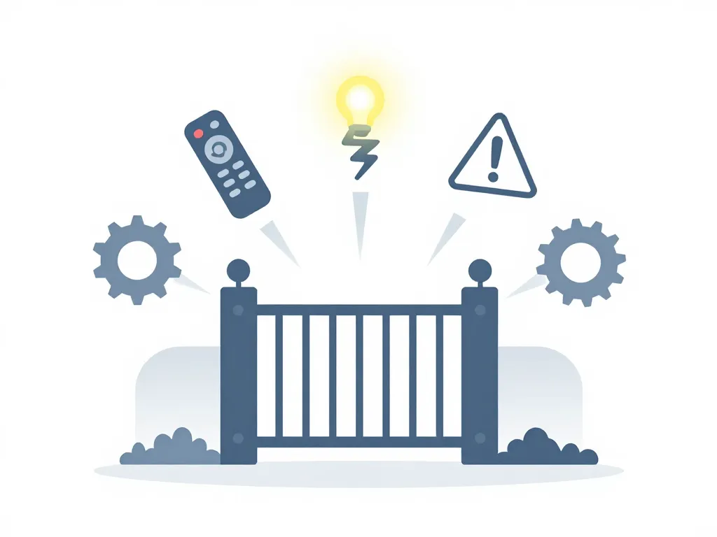 diagramme sources problème ouverture portail beninca