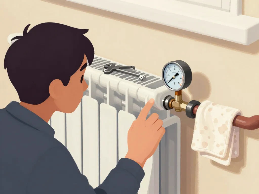 radiateur ne chauffe pas tuyau froid inspection radiateur