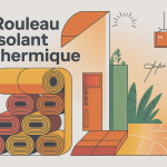 rouleau isolant thermique action combles planchers murs