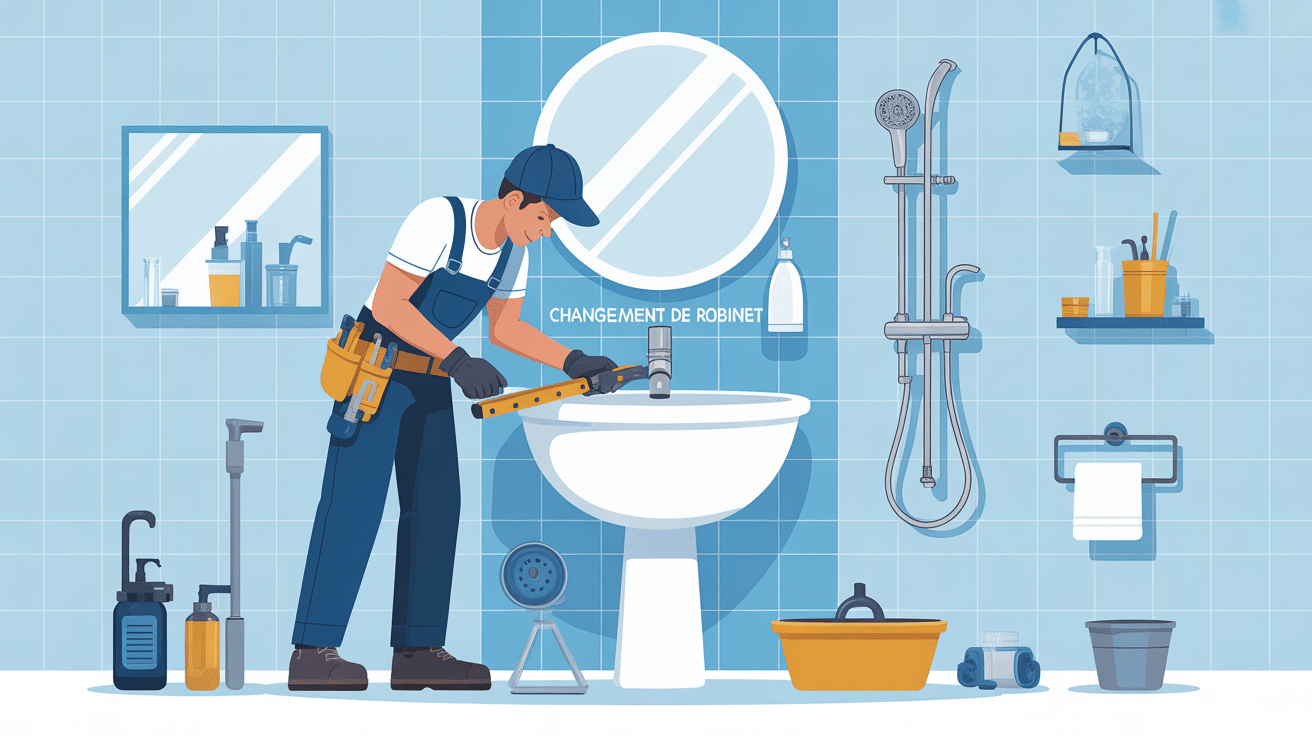 tarif plombier changement robinet plombier remplace robinet