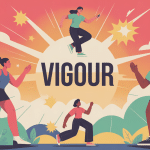Illustration vigour energie vitalite clarte mentale