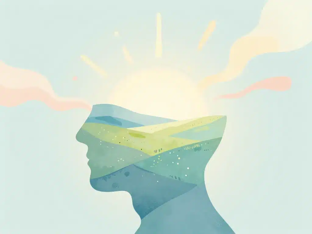 Illustration vigour mentale emotionnelle resilience