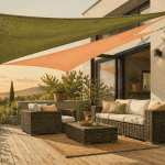 baches ombrage terrasse bois salon jardin