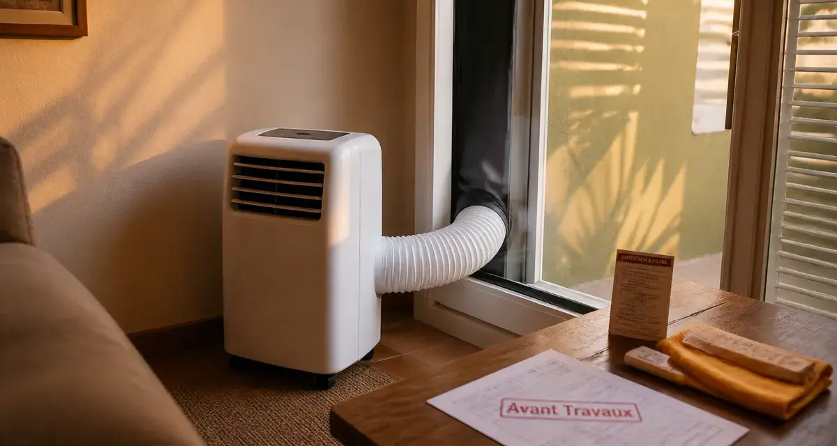 Comment climatiser un appartement : climatiseur mobile sans accord copropriété, gaine fenêtre ouverte