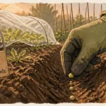 Quand semer les petit pois avec la lune : semis de petits pois