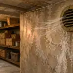 ventilation mecanique sous sol bouche extraction humidité radon