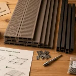 Kit terrasse prêt à poser : lames, lambourdes et accessoires