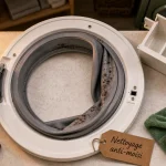 Lave linge mauvaise odeur : joint et filtre à nettoyer