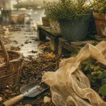 Que faire au jardin en hiver : voile d’hivernage, paillage et préparation du printemps