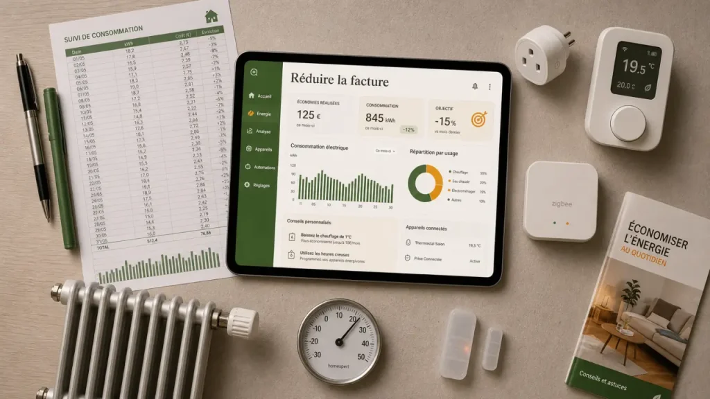 Réduire sa facture d’électricité avec la domotique : chauffage et scénarios