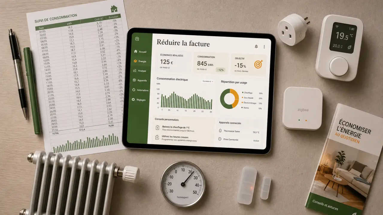 Réduire sa facture d’électricité avec la domotique : chauffage et scénarios