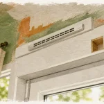 Grille aeration fenetre pvc sur dormant PVC, où la poser