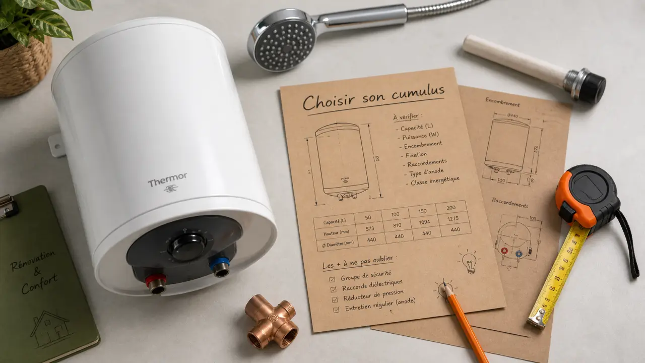Meilleure chauffe eau electrique : chauffe-eau 100 L, double cuve ou instantané en atelier