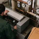 réparation geothermie sofath : technicien diagnostic fuite R22 ou compresseur en chaufferie