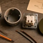 Brancher bouton poussoir : borne L et retour commande