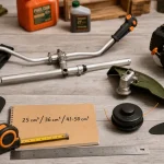 Comparatif débroussailleuse thermique 25 35 40 cm³ pour terrain
