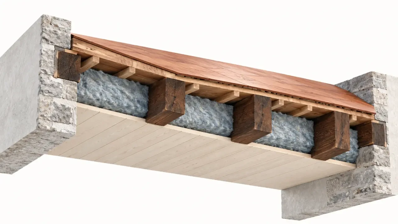 Schéma simplifié pour comprendre la rénovation d’un plancher de maison ancienne